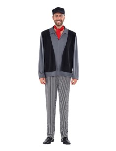 Costume di spazzacamino taglia L - di alta qualità, ideale per carnevale, feste a tema ed eventi speciali.